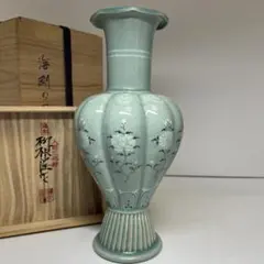 中国　青磁鳳凰耳花生　龍泉窯　金継ぎ補修有り 中国 青磁鳳凰耳花生 龍泉窯 金継ぎ補修有り - メルカリ