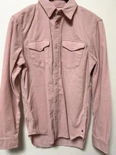 タグ付き•未使用【GAP】1969 長袖コーデュロイシャツ ピンク XS