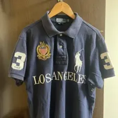 Polo by Ralph Lauren ネイビー ポロシャツ L