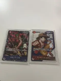 フラッグシップバトル ワンピース カード フラシ 優勝 ルフィ　ベスト8 ゾロ