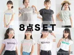 新品未開封　coca フレンチスリーブロゴTシャツ キッズ 子供服　8点セット