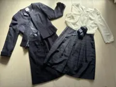 【9号／3点セット】セレモニースーツ 卒業式 入学式 入園式　ママスーツ