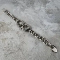 ヴィンテージ ケーブルチェーンリンクブレスレット シルバー925 メキシコ製