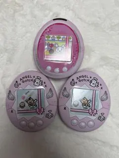 たまごっち　チョコ缶　たまごっちチョコ缶　てんしっち2個　ラブリっち　1個