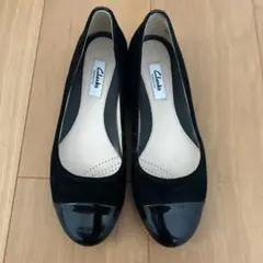 Clarks NARRATIVE フラットシューズ パンプス ブラックのサムネイル