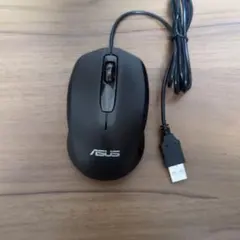 ASUS 有線マウス 本体 ブラックのサムネイル