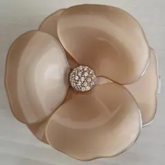 【美品　未使用】アレクサンドルドゥパリ　カメリア　バレッタ