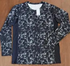 長袖Tシャツ ロンT スポーツウェア メンズ Lサイズ ブラック【新品未使用】