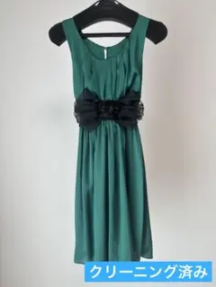 パーティードレス　緑　グリーン　結婚式　成人式　同窓会　発表会