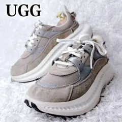 UGG CA805 V2 REMIX スニーカー 厚底 ベージュ - メルカリ