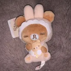 リラックマ うさうさベビー すやすやマスコットキーチェーン