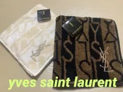 yves saint laurent / イヴサンローラン　タオルハンカチ　2枚のサムネイル