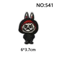 541LABUBU ラブブ刺繍アイロンワッペン