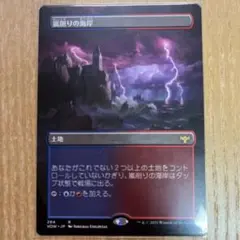 MTG 嵐削りの海岸 ボーダーレス Foil 日本語版 VOW - メルカリ