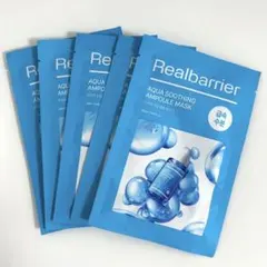Realbarrier アクアスージングアンプルマスク 5枚のサムネイル