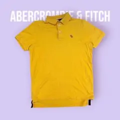 ABERCROMBIE & FITCH イエロー ポロシャツ Mサイズ A332のサムネイル
