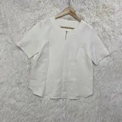 『ROPE PICNIC』 (40) フロントホックハーフスリーブブラウス