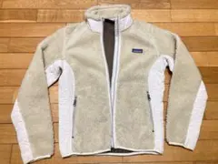 patagonia フリースジャケット ベージュ　レトロX レディース