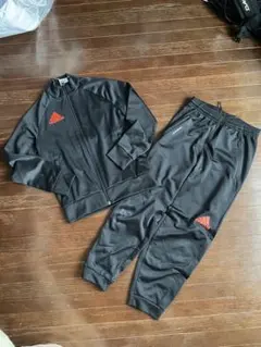 アディダス　ジャージ上下　130 黒