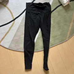 マタニティ ブラックレギンス