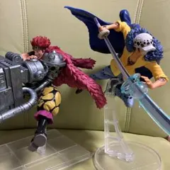 一番くじ ワンピース ワノ国編第三幕 C賞ロー D賞キッド フィギュア2種 