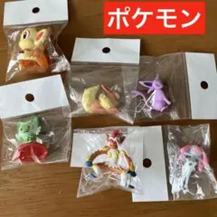 ポケモングッズ☆ミニフィギュア.ソフビなど6点セット