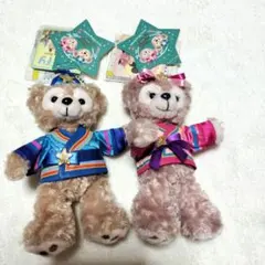 ダッフィー シェリーメイ ぬいぐるみバッジ ディズニー七夕デイズ
