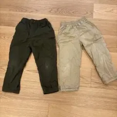 ユニクロ　裏起毛　110 2枚セット