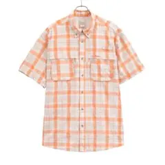 LL.Bean エルエルビーン　半袖シャツ XL ナイロンシャツ　アウトドア