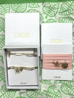 Dior ディオール　ノベルティ　2点セット　ブレスレット　ストラップ