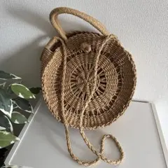 2wayかごショルダーバッグ サークル型