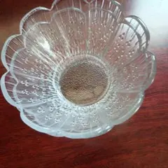 花形ガラスボウル2個セット