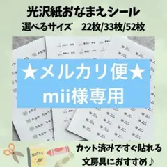 ★メルカリ便★ mii様専用