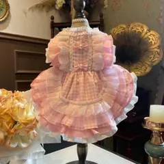 うめめ様 犬服 猫服 ハンドメイド ワンピース わんちゃん - メルカリ