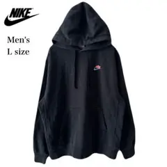 NIKE ナイキ パーカー フーディ メンズ L ブラック