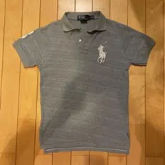 Polo by Ralph Lauren グレー ビックポニーポロシャツ