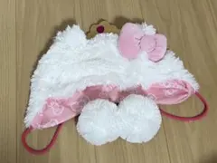 ユニバ　USJ カチューシャ　被り物　キティちゃん