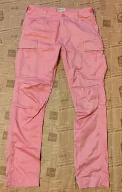 AVIREX カーゴパンツ ピンク M