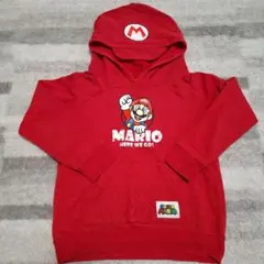 マリオ パーカー 赤