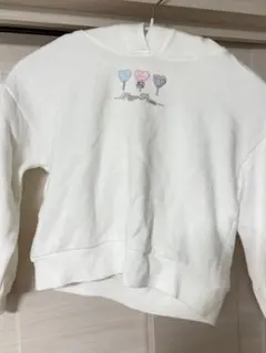 最終お値下げ！メゾピアノ　トレーナー　フード付　120