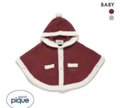 新品　ジェラートピケ　サンタポンチョ