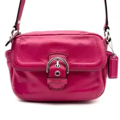 COACH Soho Shoulder Bag Leather Pinkのサムネイル
