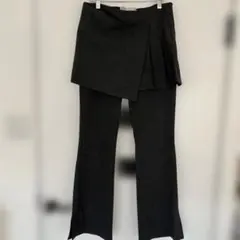 ZARA ダークグレー スカートパンツ S