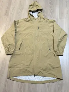 高撥水フーデッドロングレイン