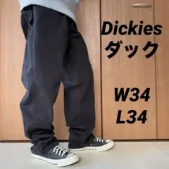 Dickies/W34L34/ワークパンツ/ペインター/ダック地/古着/713