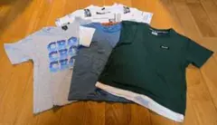 Tシャツ4枚セット（緑・青・灰色・白）
