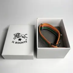 IL BISONTE　イルビゾンテ　腕時計ベルト　ストライプ