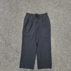 Calvin Kleinストライプワイドスラックス