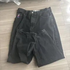 polar skate big boy black denim WIDE L