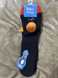 ウォレスとグルミット ひつじのショーン くつ下 靴下 ソックス もこもこ